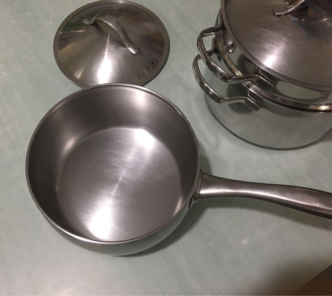 英國wedgwood Everyday高級不鏽鋼單柄3 5公升20cm單柄鍋 Kitchen 英國wedgwood Everyday高級不鏽鋼單柄3