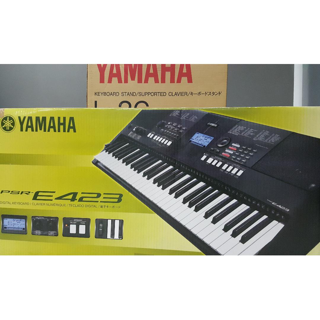 Yamaha PSR-E423 Keyboard Complete Set w/ Stand, Electronics, Others on ...