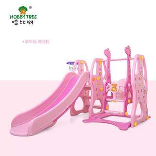Children's swing / slide / basketball stand / three in one