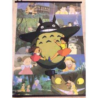 My Neighbor Totoro Wallscroll/Fabric poster (Studio Ghibli Anime Japanese)