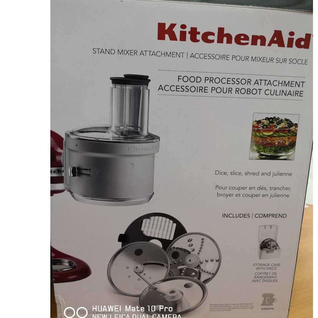 (146) KitchenAid Food Processor Attachment with Commercial Style Dicing