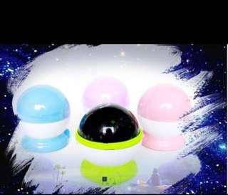 LED Laser Projector Night Light Auto Rotating