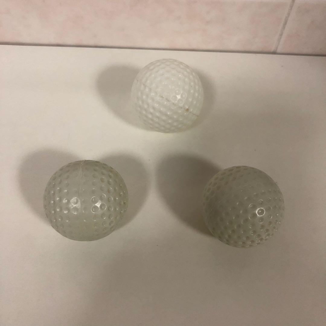 2 Plastic Toy Golf Balls, Hobbies & Toys, Toys & Games on Carousell