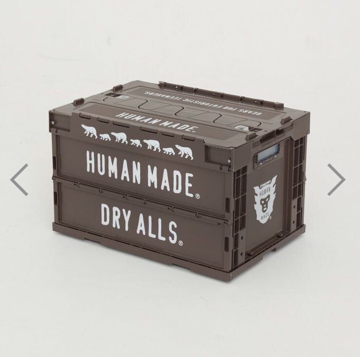 (代購) HUMAN MADE® CONTAINER 50L(BROWN), 男裝, 手錶及 