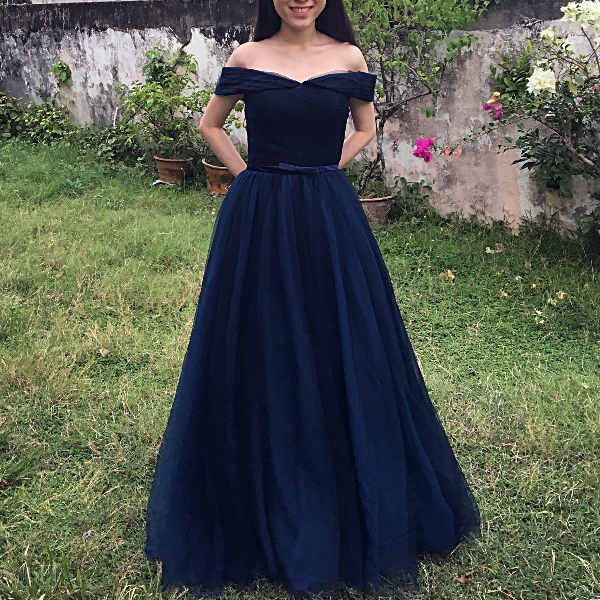 Off shoulder princess sales dress