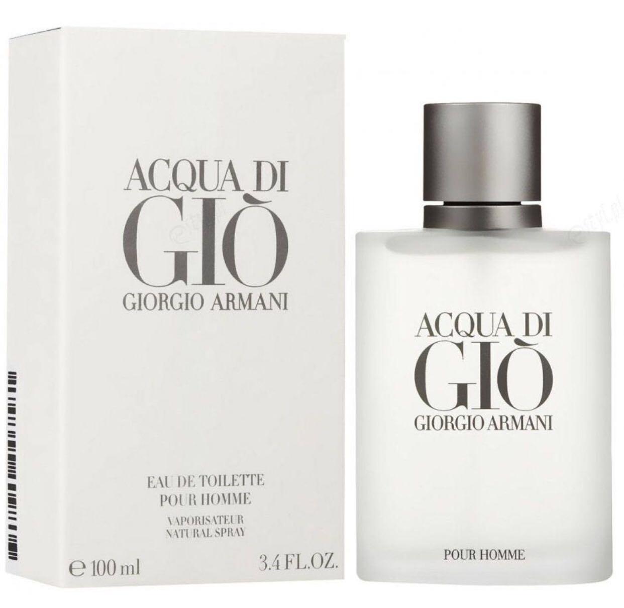Acqua Di Gio Pour Home Giorgio Armani 100ml Health Beauty Perfumes Deodorants On Carousell