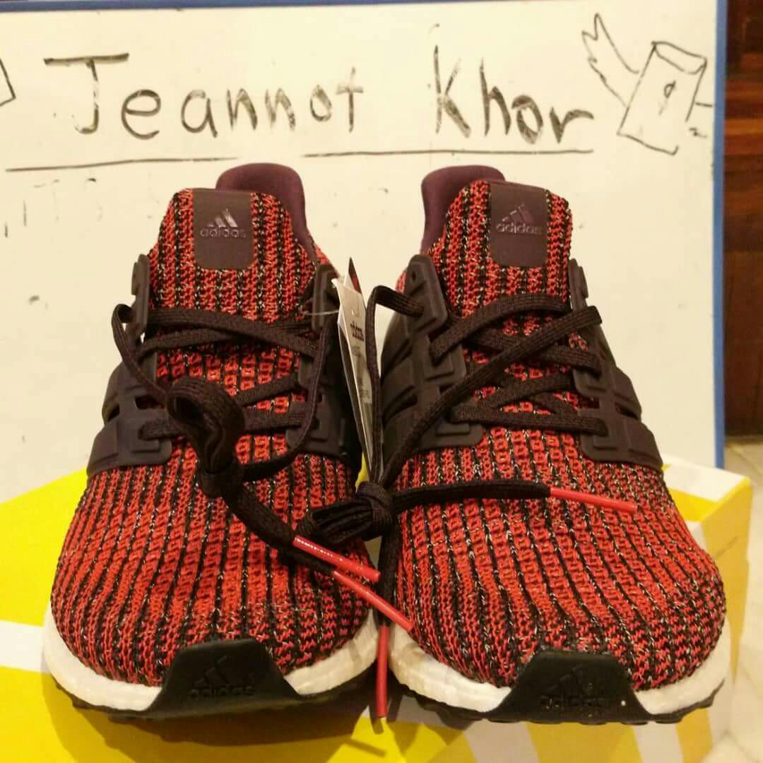 Adidas Ultra Boost 4.0 noble red Men s Fashion Footwear