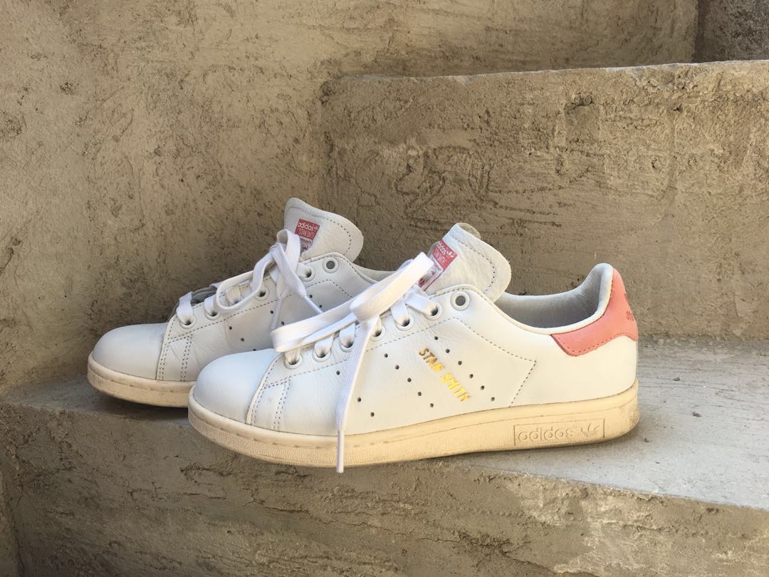 Adidas Vintage Stan Smith Pink, Fashion, Footwear, Sneakers Carousell