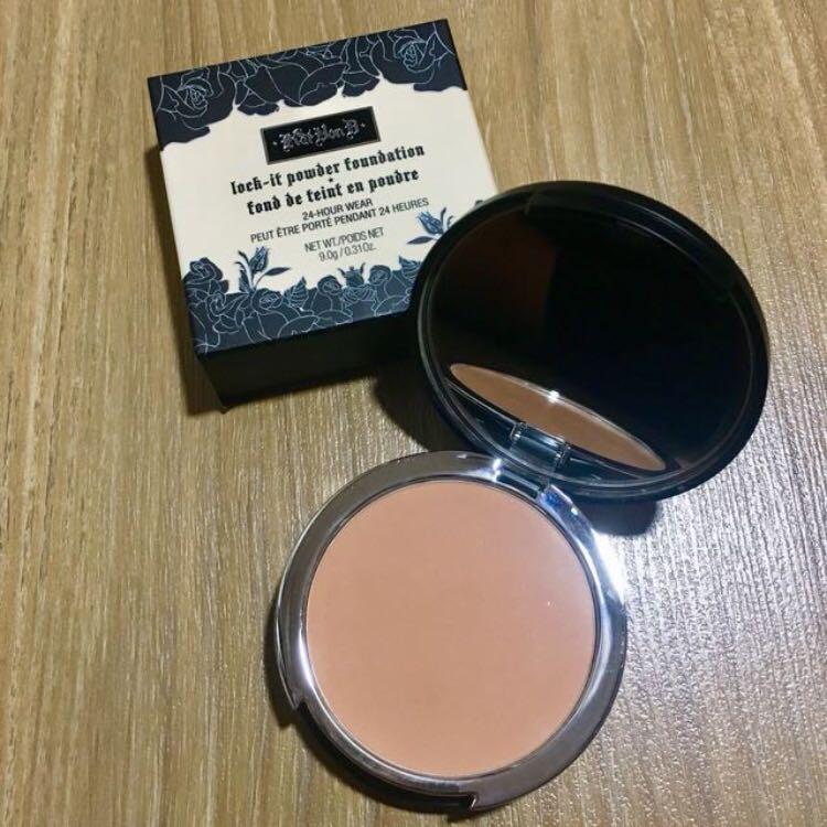 Almost Brand New Kat Von D Lock It Powder Foundation Health