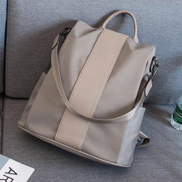 nylon anti theft backpack