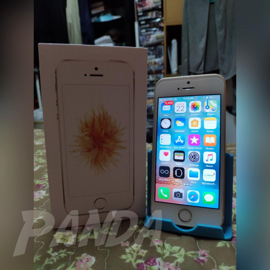 Apple Iphone Se 128gb Malaysia Set Mobile Phones Tablets Iphone Iphone 5 Series On Carousell