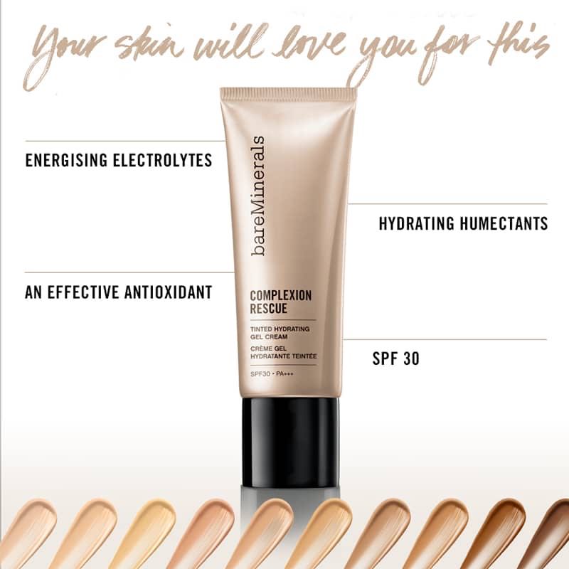 Bareminerals Complexion Rescue Tinted Hydrating Gel Cream Ginger 06 Health Beauty Makeup On Carousell