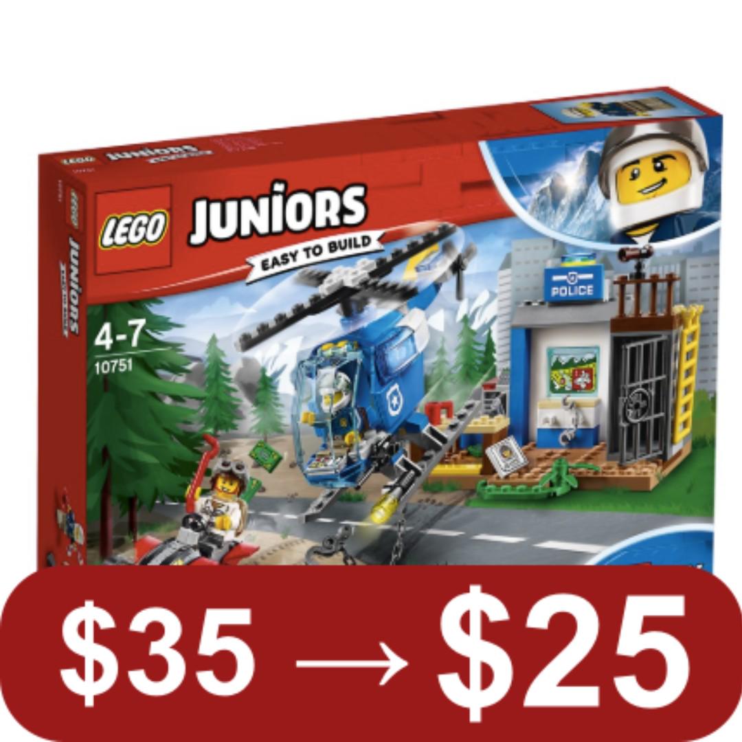 BN LEGO Juniors Mountain Police Chase 10751 Hobbies Toys Toys