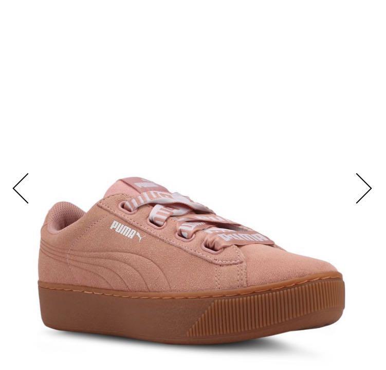 Puma vikky peach beige cheap