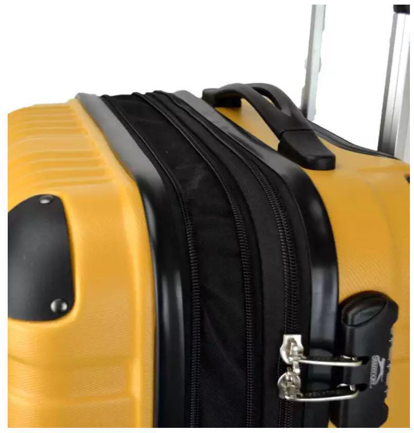 [BRAND NEW] Slazenger SZ2540 2in1 ABS BLACK Hardcase Luggage, Hobbies