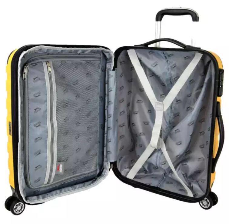 [BRAND NEW] Slazenger SZ2540 2in1 ABS BLACK Hardcase Luggage, Hobbies