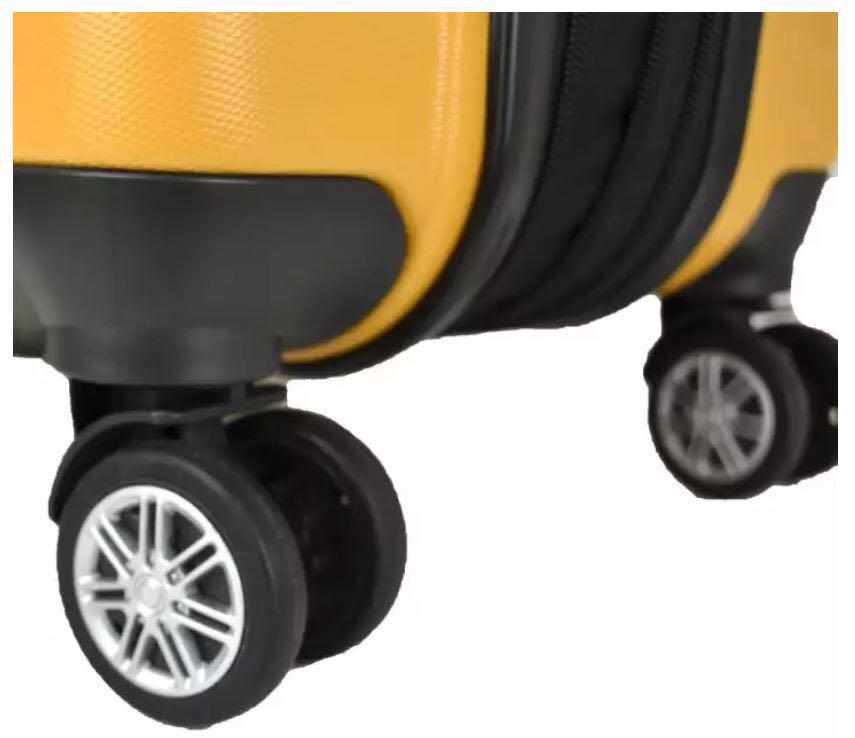 [BRAND NEW] Slazenger SZ2540 2in1 ABS BLACK Hardcase Luggage, Hobbies & Toys, Travel, Luggage