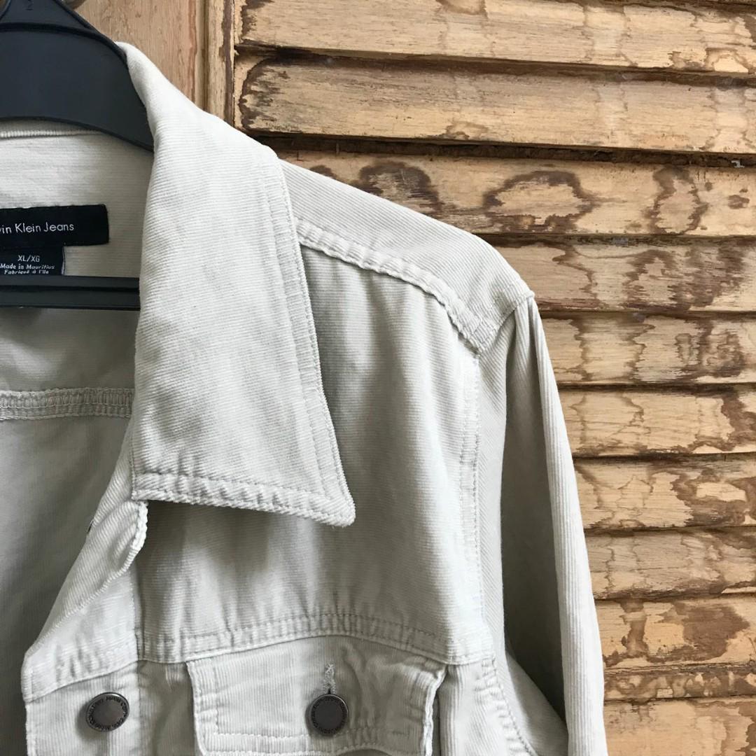 Calvin klein corduroy trucker jacket clearance