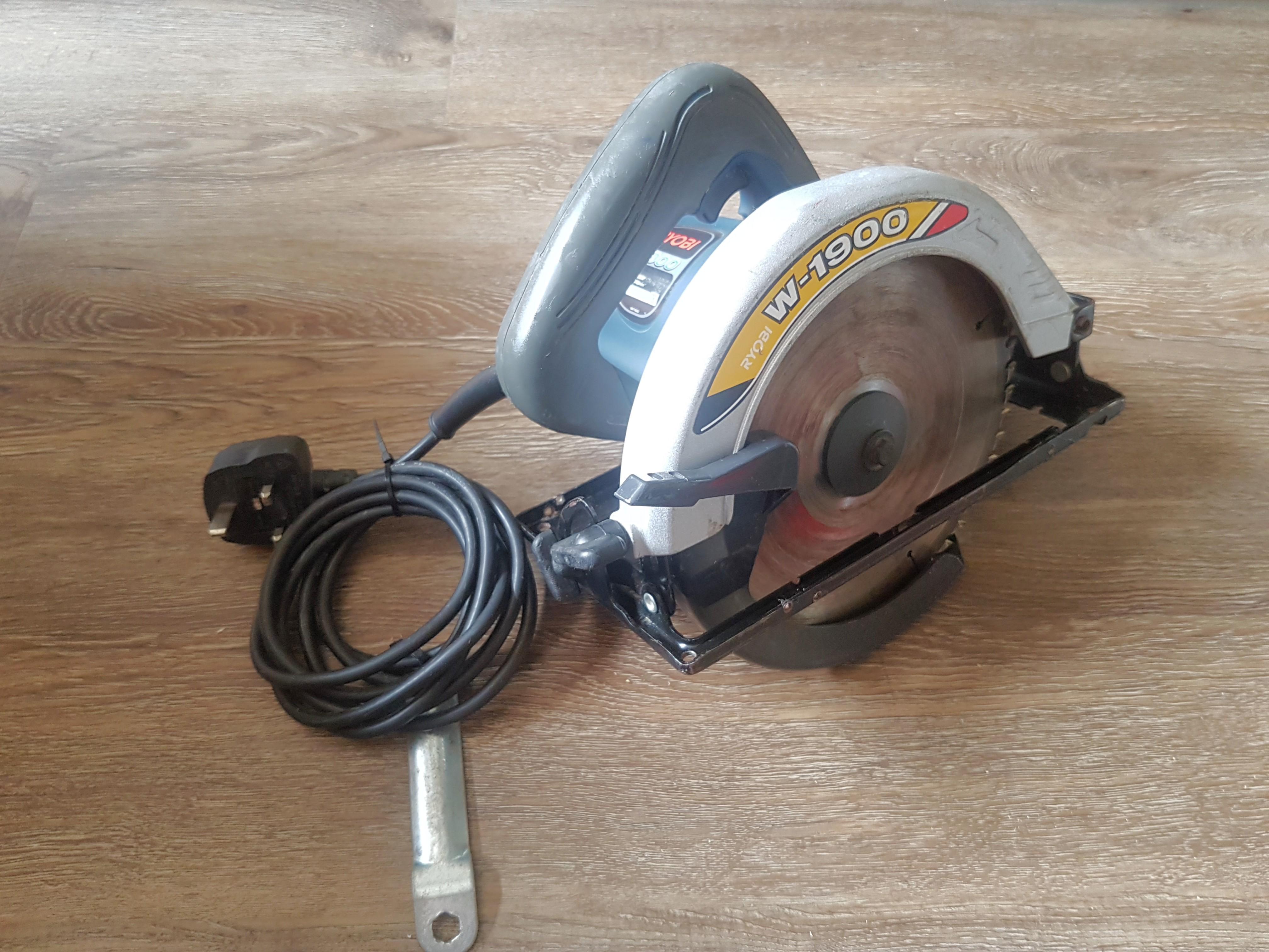 Circular Saw 7 1050w W 1900 Ryobi Design Craft Craft