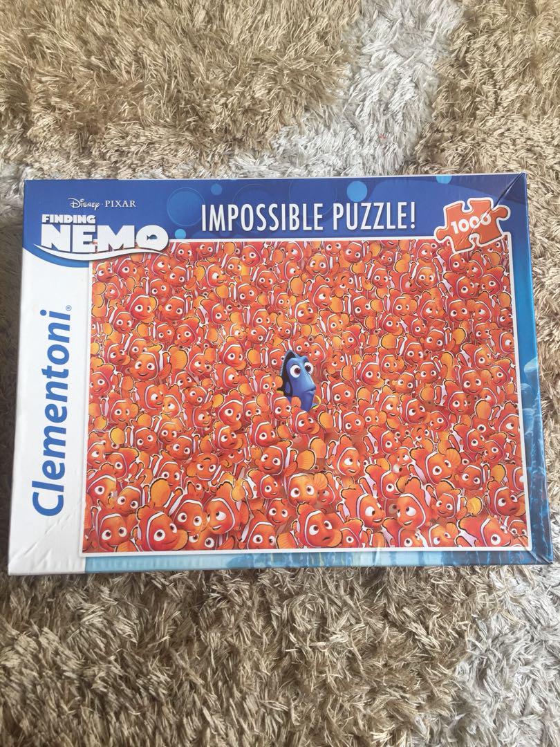 voor mij Om toestemming te geven deed het Clementoni 1000Pcs Impossible Puzzle Disney Finding Nemo, Hobbies & Toys,  Toys & Games on Carousell