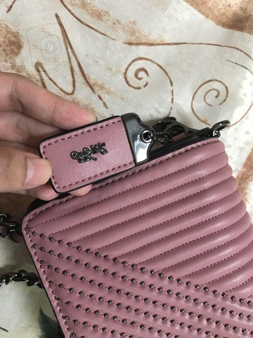 Coach dinky shop with rivets