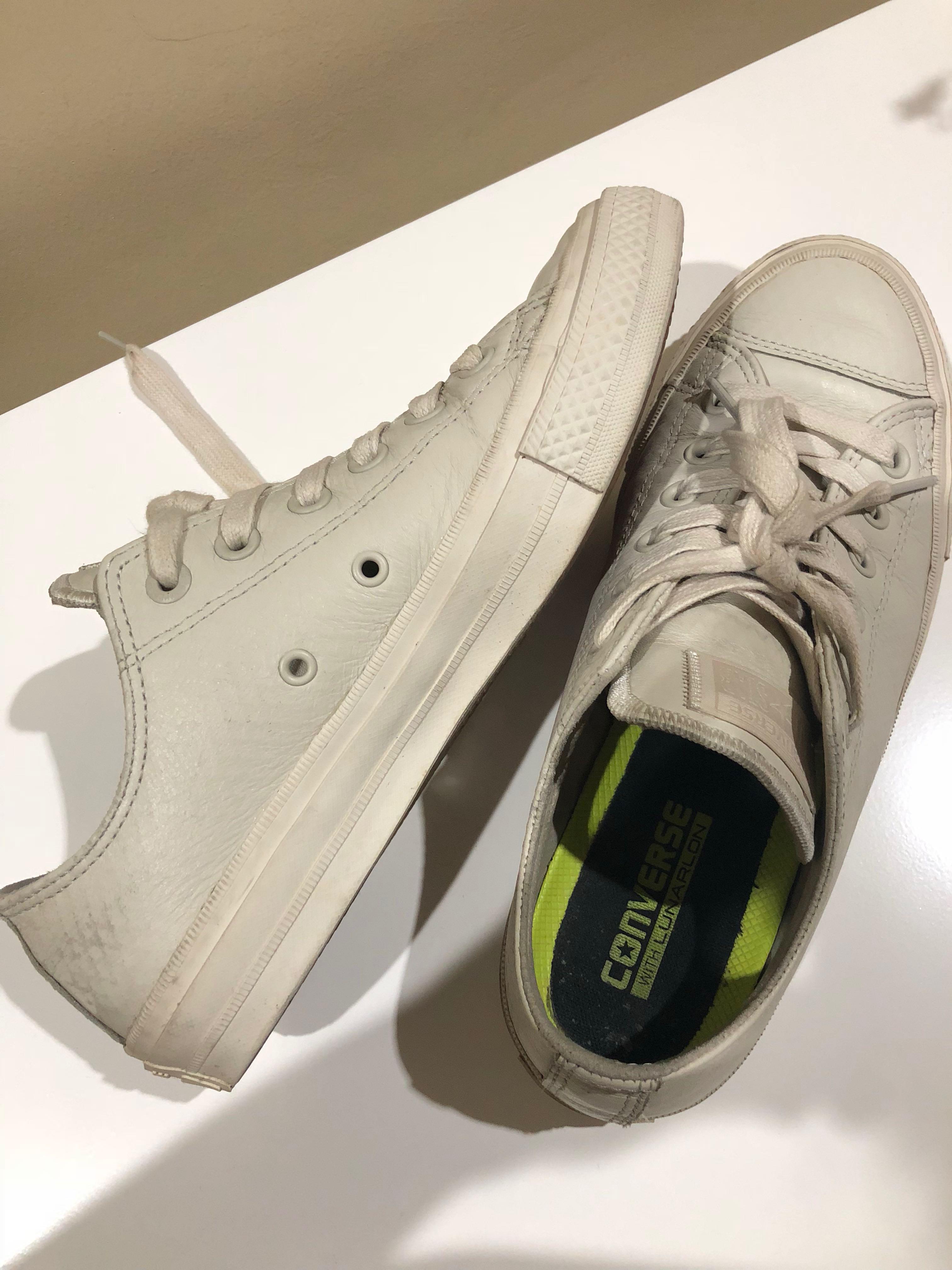 Converse white lunarlon sale