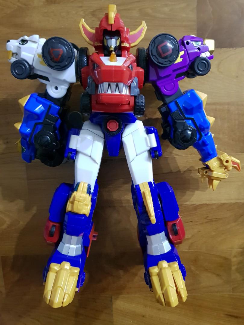 Full Set Dinocore Ultra D Buster Tyranno Saber Stego Toys