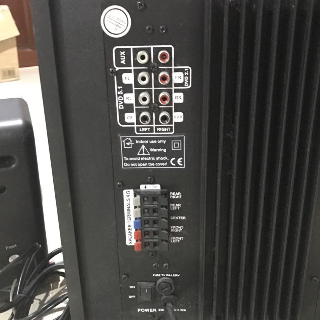 F D F6000 3.1 Multimedia Speaker