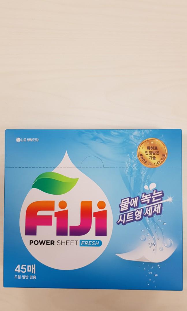 Fiji washing / detergent sheet. (45 sheet extra large box), Furniture