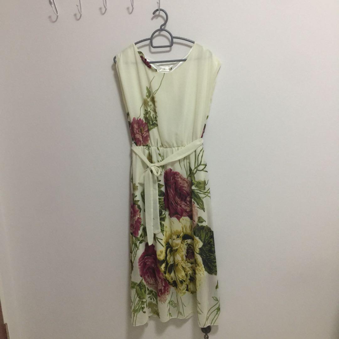 blue satin wrap dress