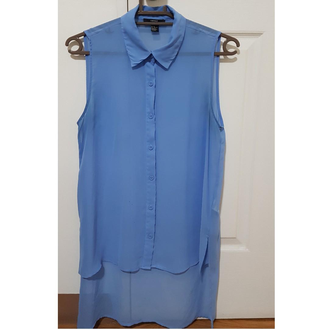 chiffon blouses forever 21