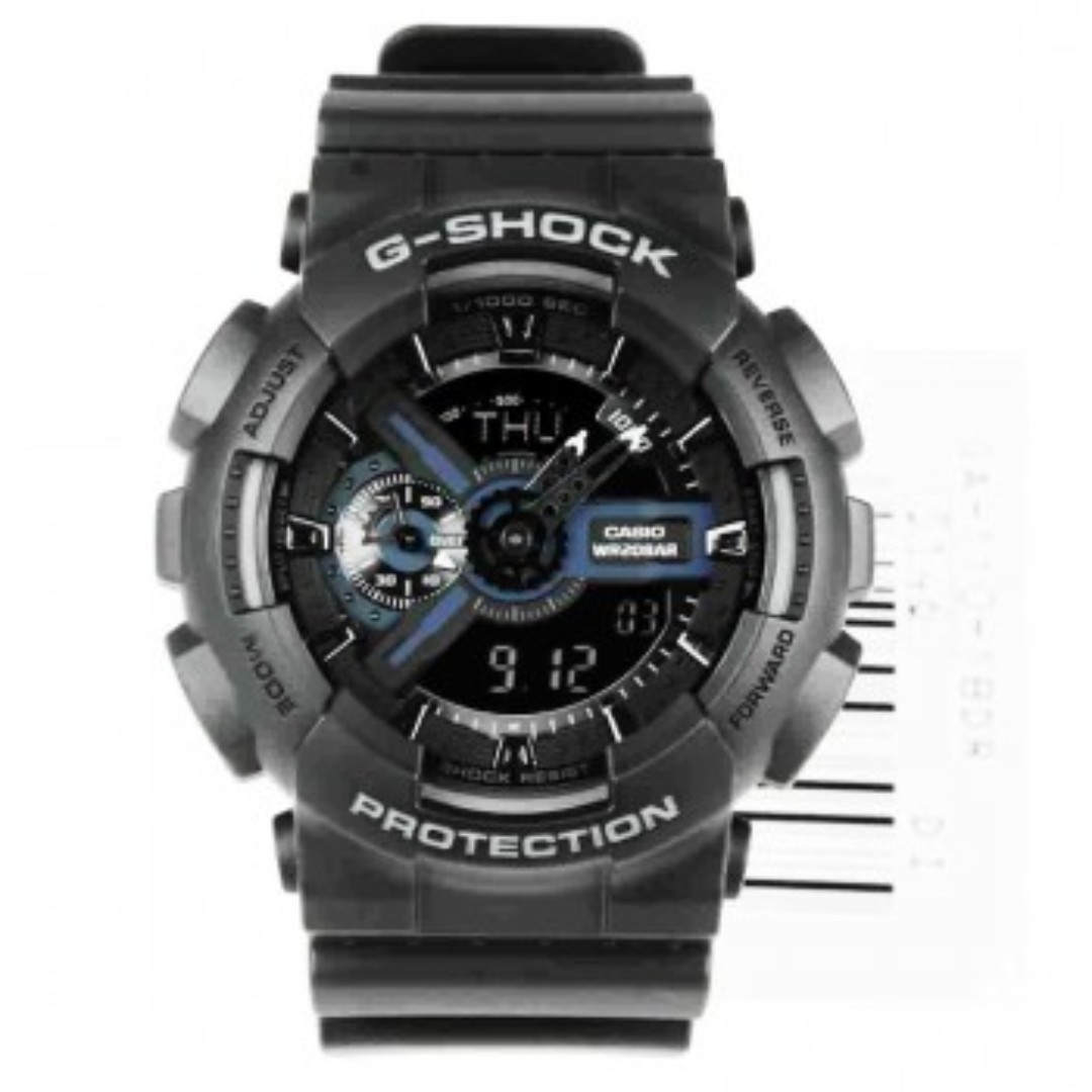 Ga 110 1bdr Ga 110 1b Ga 110 1 Casio G Shock World Time Alarm Analog Digital Watch Men S Fashion Watches On Carousell