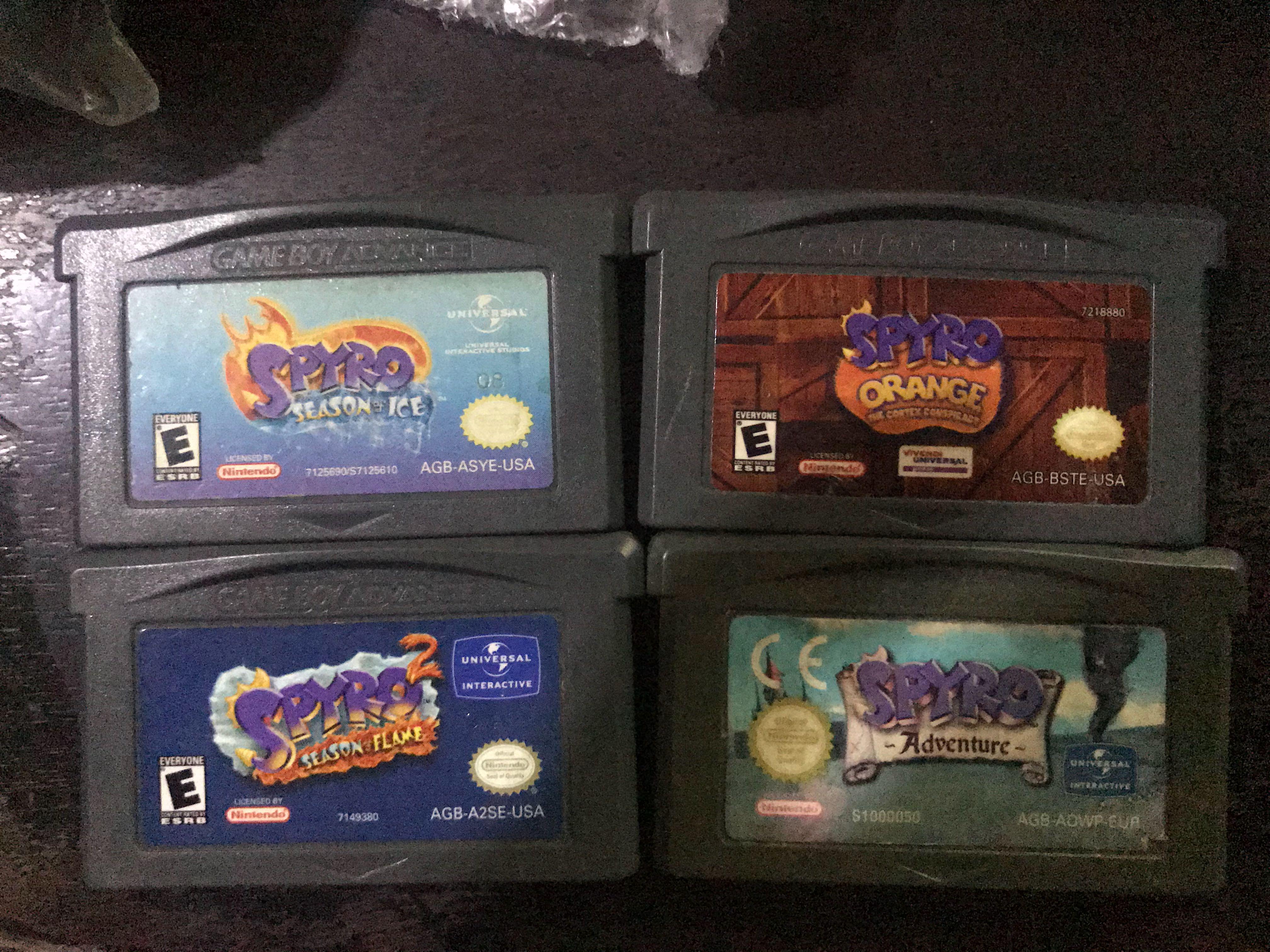 Gameboy Spyro Video Gaming Video Games Nintendo On Carousell