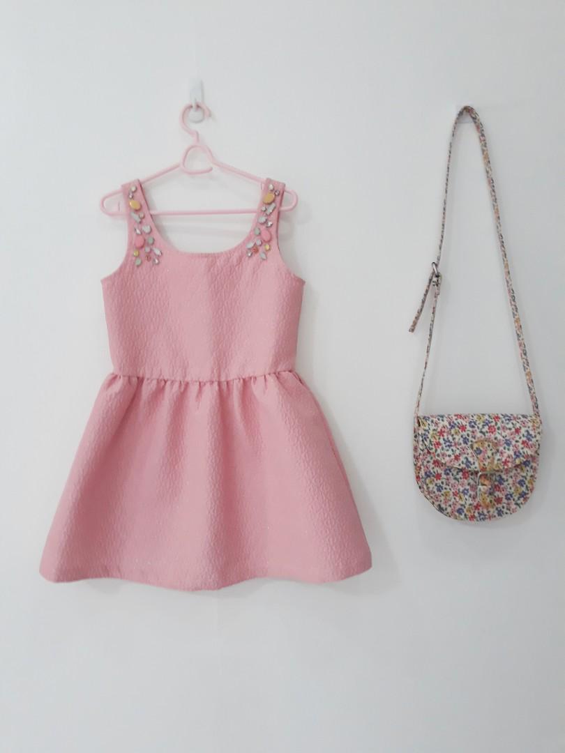 old rose dress for kids