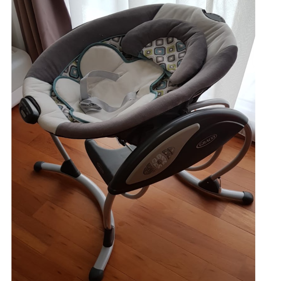 Graco Glider Lx Gliding Swing Babies Kids Infant Playtime On Carousell