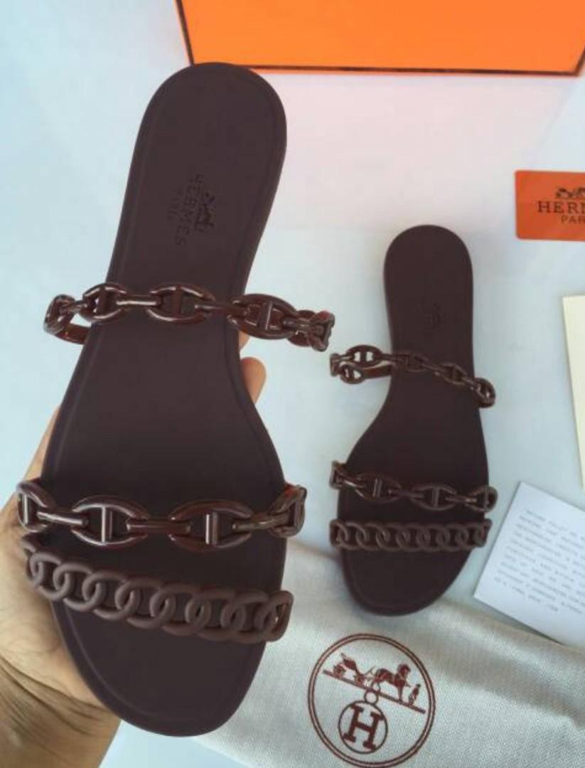 hermes sandal jelly