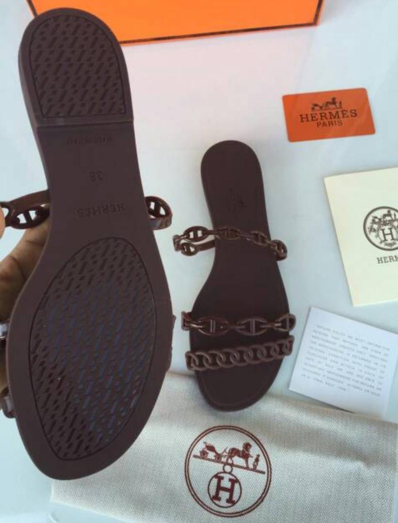 hermes sandal jelly
