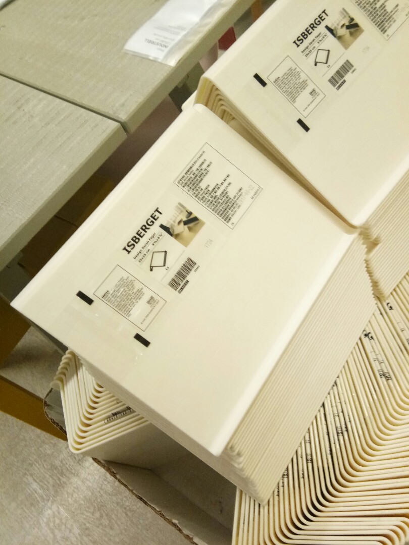Ikea Isberget Tablet Stand Putih 25x25cm Telepon Seluler Tablet Tablet Di Carousell