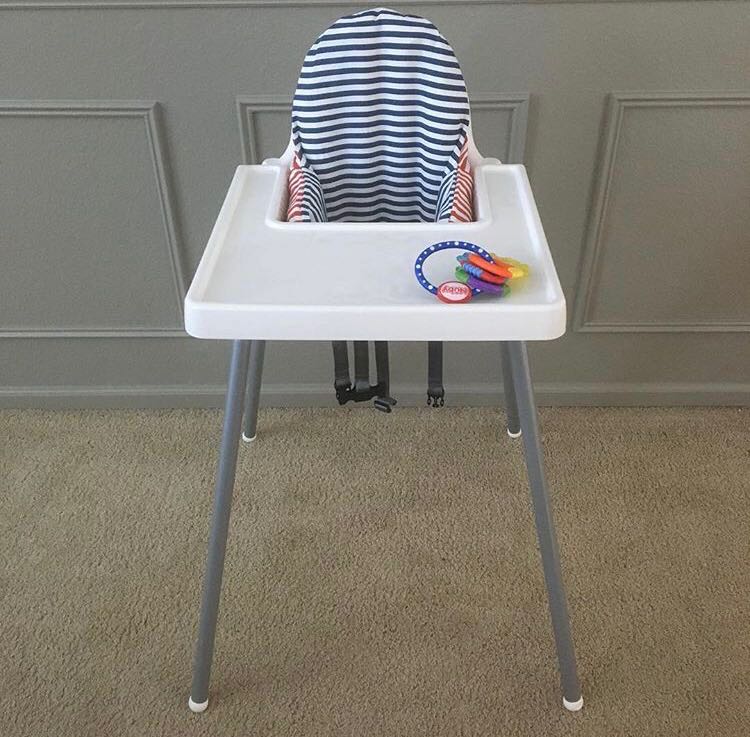 ikea antilop high chair with tray