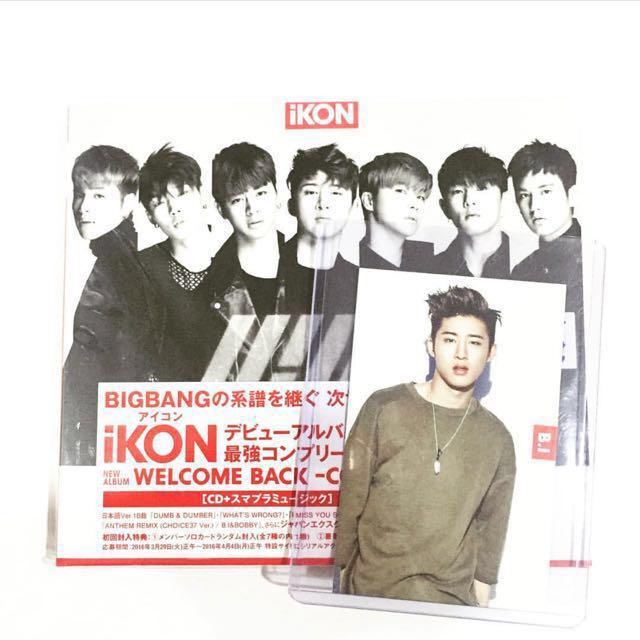 Ikon B I Full Album Japan Ver Photocard K Wave On Carousell
