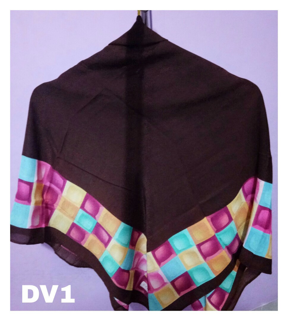 Jilbab Segi Empat Dafanya By Valencia Olshop Fashion Olshop