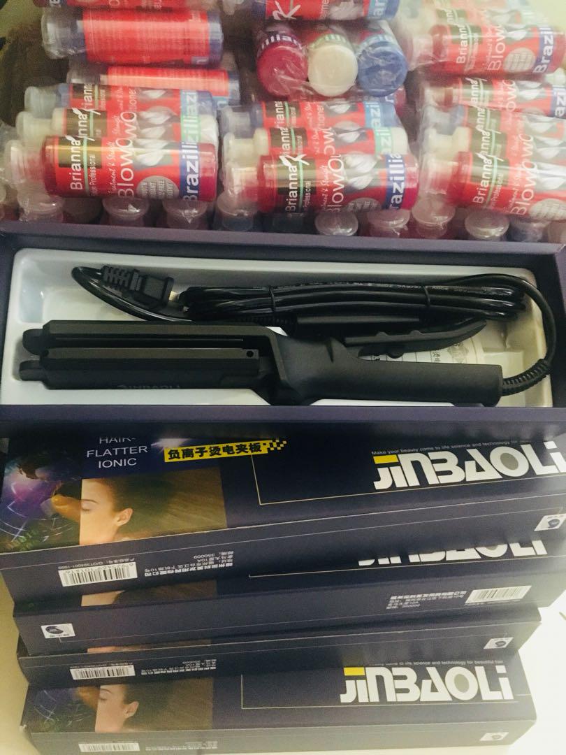 jinbaoli ionic hair flatter