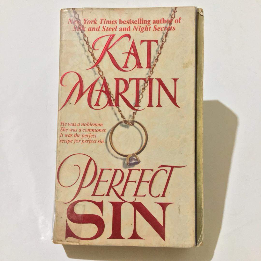 Kat Martin Perfect Sin Books Books On Carousell