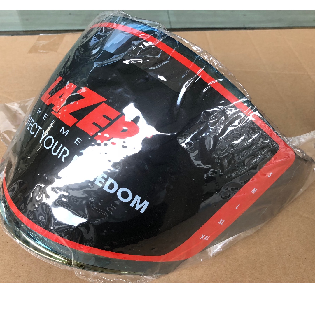 LAZER JH3 Helmet Visor Rainbow Colour Brand New Instock