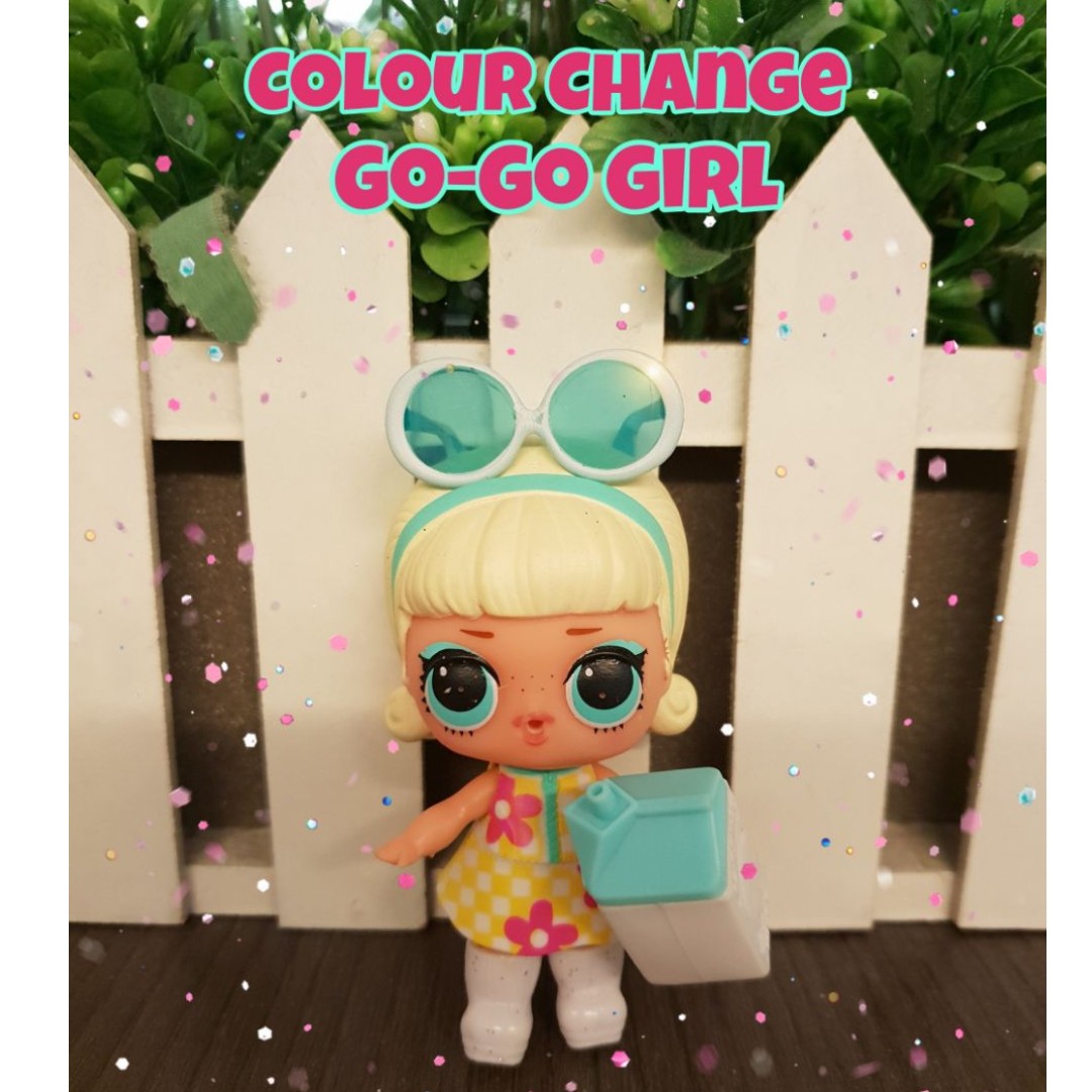 Go go girl lol doll color change deals
