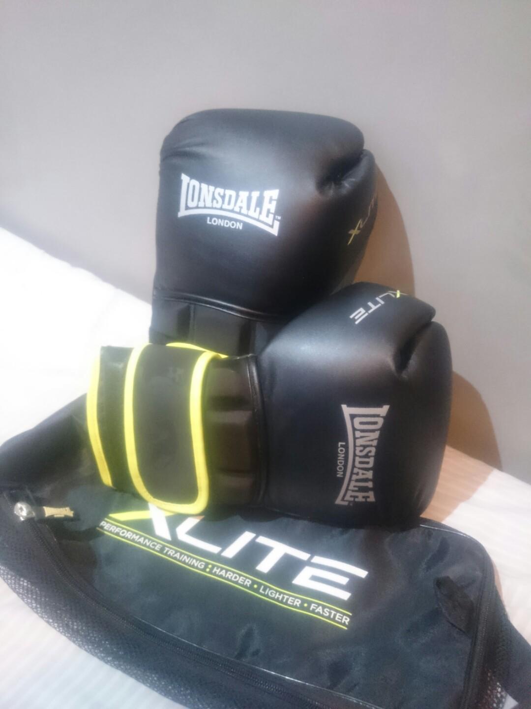 Lonsdale XLite Boxing Gloves Sports Equipment Other Sports