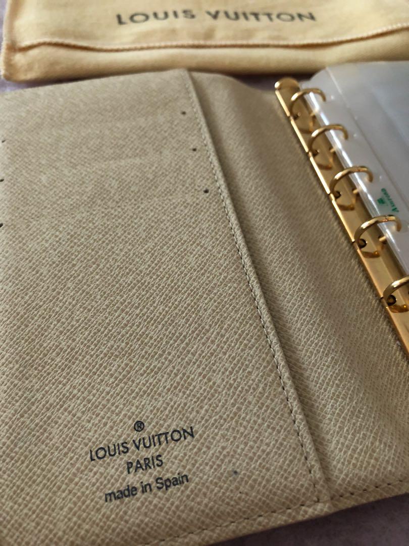 LV Damier Small Agenda (Category: Luxury Bags & Wallets) located in Valenzuela. Submitted by shopgal8 (Listing ID 180966050, Image 3). Description: Price negotiable 😁.
