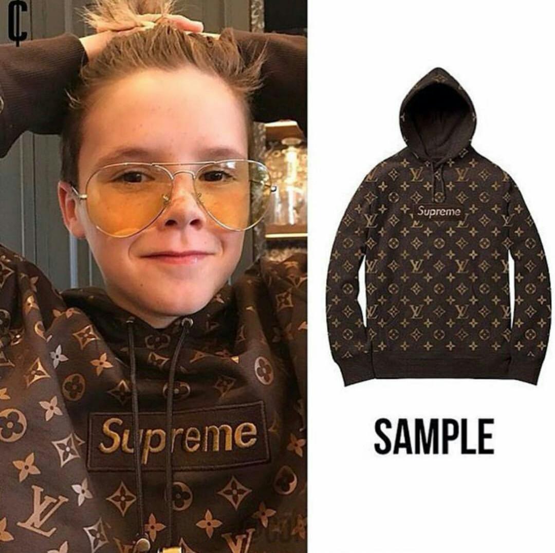 Hoodie lv supreme top