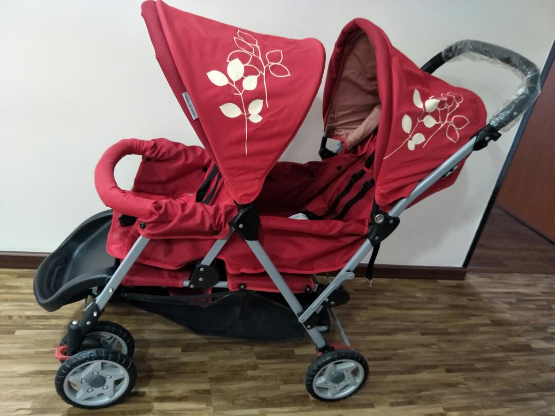Mamalove best sale double stroller
