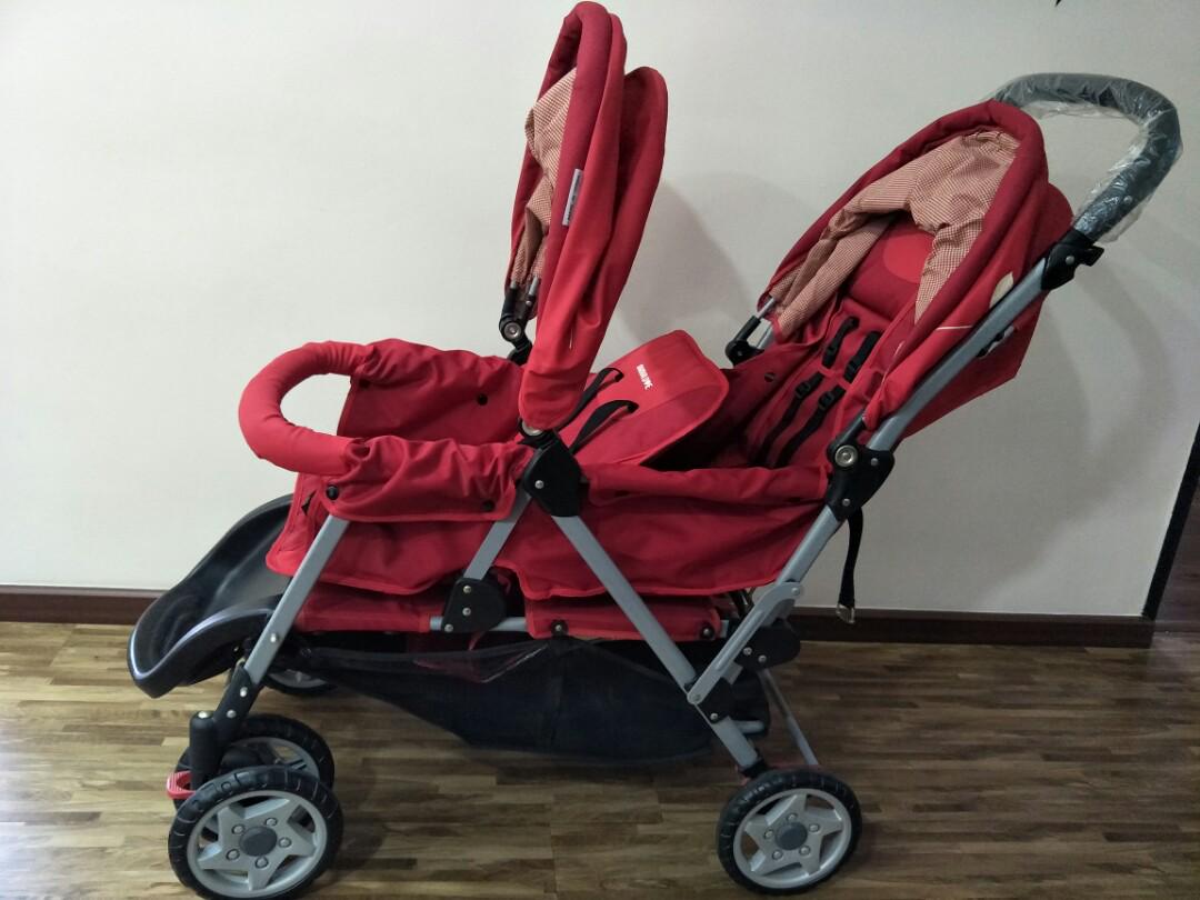 Mamalove top double stroller